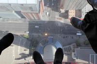 Blick 191 Meter in die Tiefe