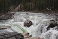 Sunwapta-Wasserfall im Banff-Nationalpark