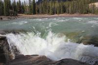 der Athabasca Wasserfall