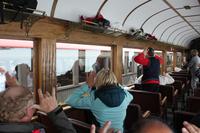 verrueckte Zugreisende :)