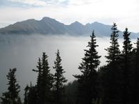 Blick vom Sulphur Mountain - über den Wolken