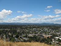 Blick über Victoria auf Vancouver Island