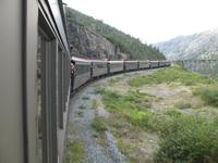 Bahnfahrt über den White-Pass in Skagway
