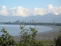 Blick auf Anchorage