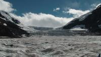 Auf dem Athabasca-Gletscher