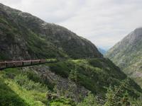 Fahrt mit dem White Pass Zug