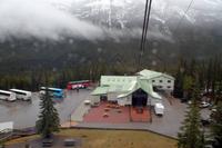 Auffahrt auf den Sulphur Mountain