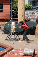 Lumberjack Show in Ketchikan