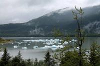 Am Mendenhall Gletscher