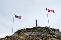 White Pass & Yukon Route - die Grenze zwischen USA und Kanada