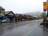 Banff im Regen