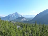 Blick vom Sulphur Mountain im Banff Nationalpark
