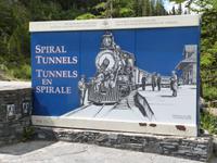 Spiraltunnel im Yoho Nationalpark