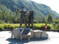 Goldgräberdenkmal in Skagway
