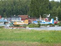 Wasserflugzeuge in Anchorage