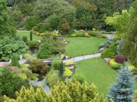 die versunkenen Gärten im Queen Elisabeth Park in Vancouver