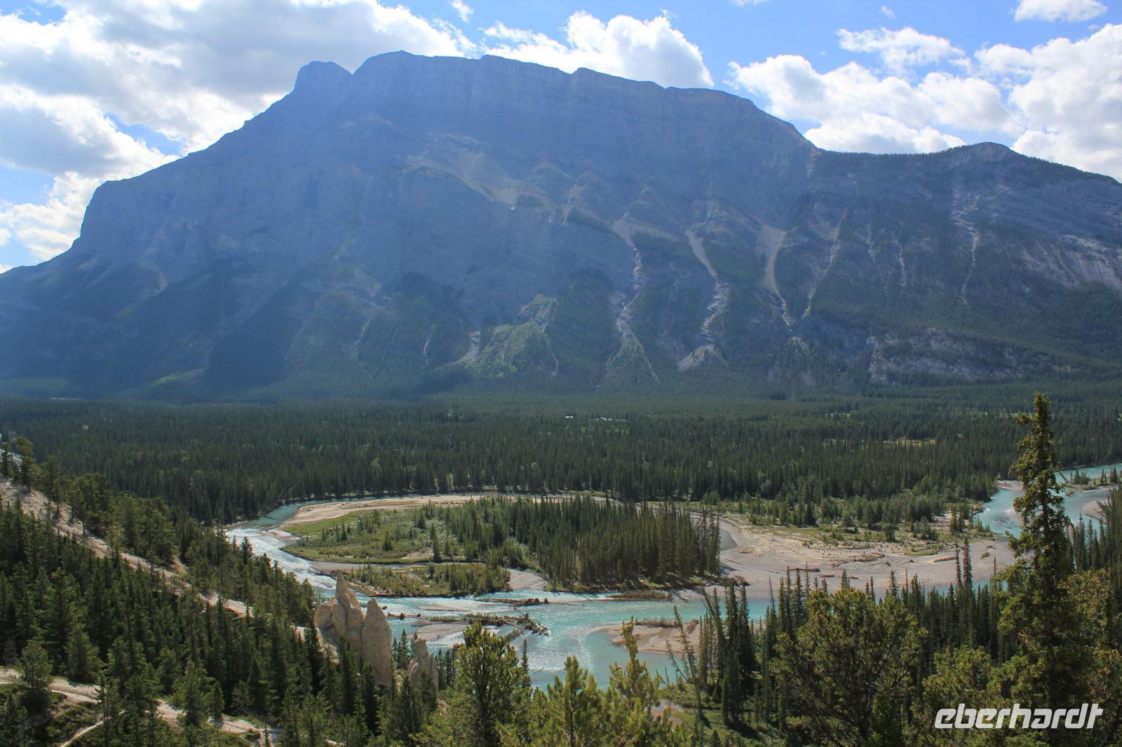 das Bow-Tal in den Rocky Mountains