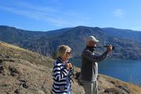 am Kamloops Lake