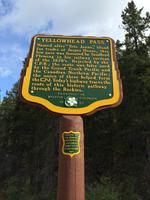 216 Yellowhead Pass - Grenze zu British Columbia