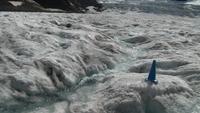 Auf dem Athabasca-Gletscher
