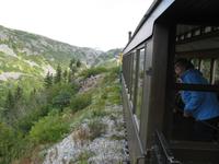 Bahnfahrt über den White-Pass in Skagway