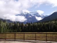 Blick auf den Mount Robson
