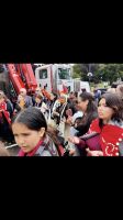 Demonstranten in Victoria