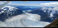 Der Helikopterflug in Juneau