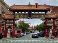 Lebhaftes Chinatown