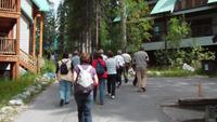 Mittagessen am Emerald Lake