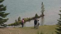 Stopp am Lake Minnewanka