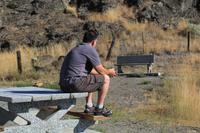am Kamloops Lake