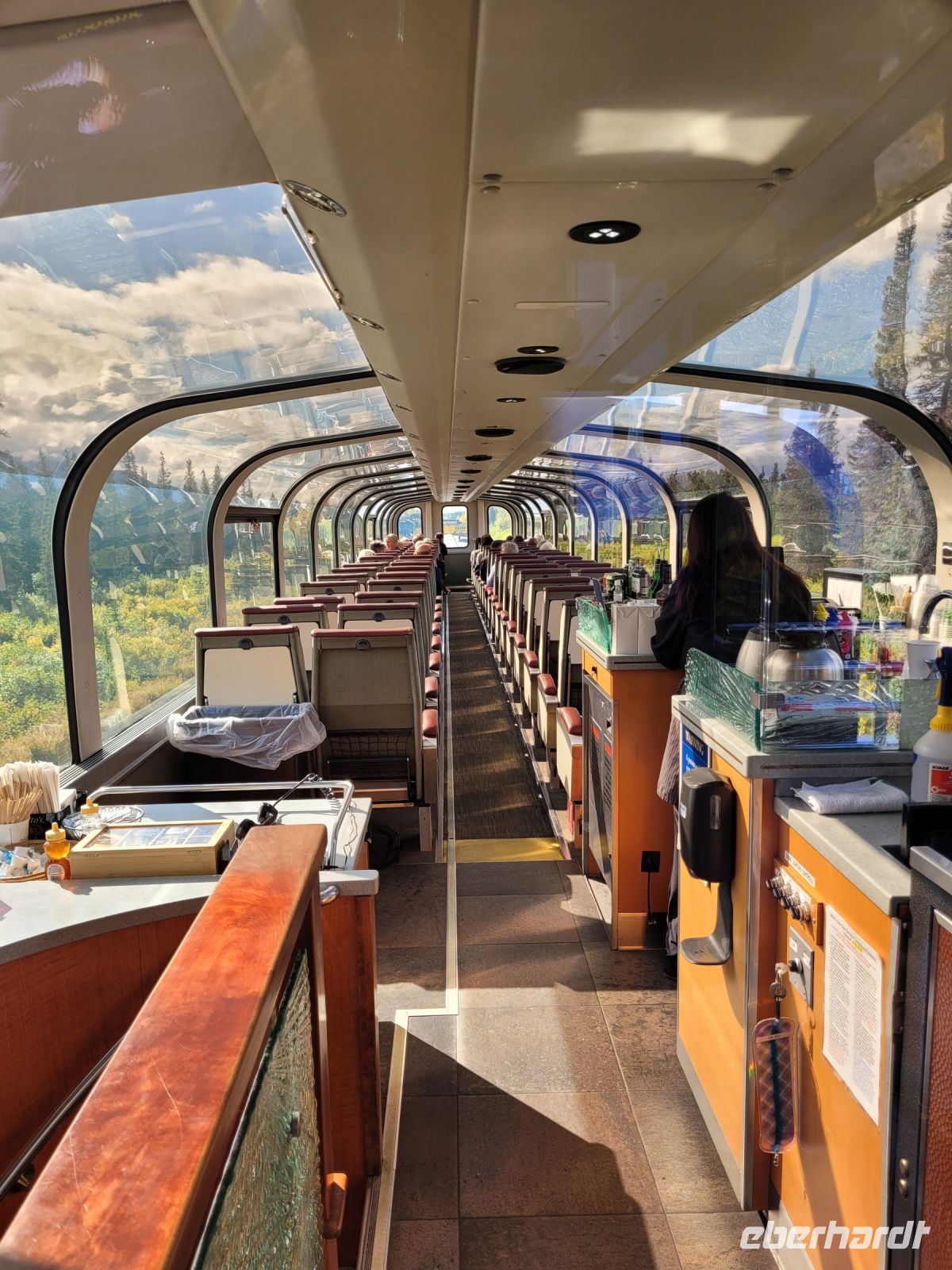 0147 Zugfahrt von Denali nach Anchorage