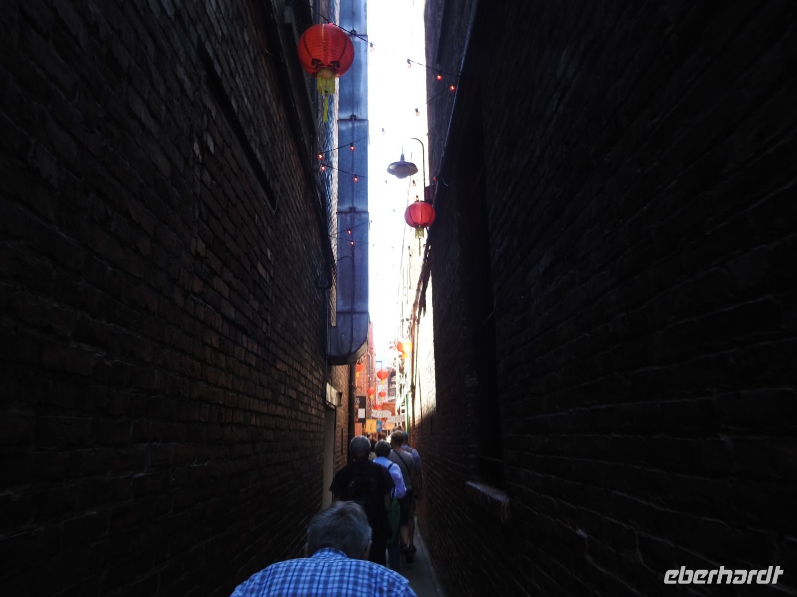 Kanada - Vancouver Island - enge Gasse