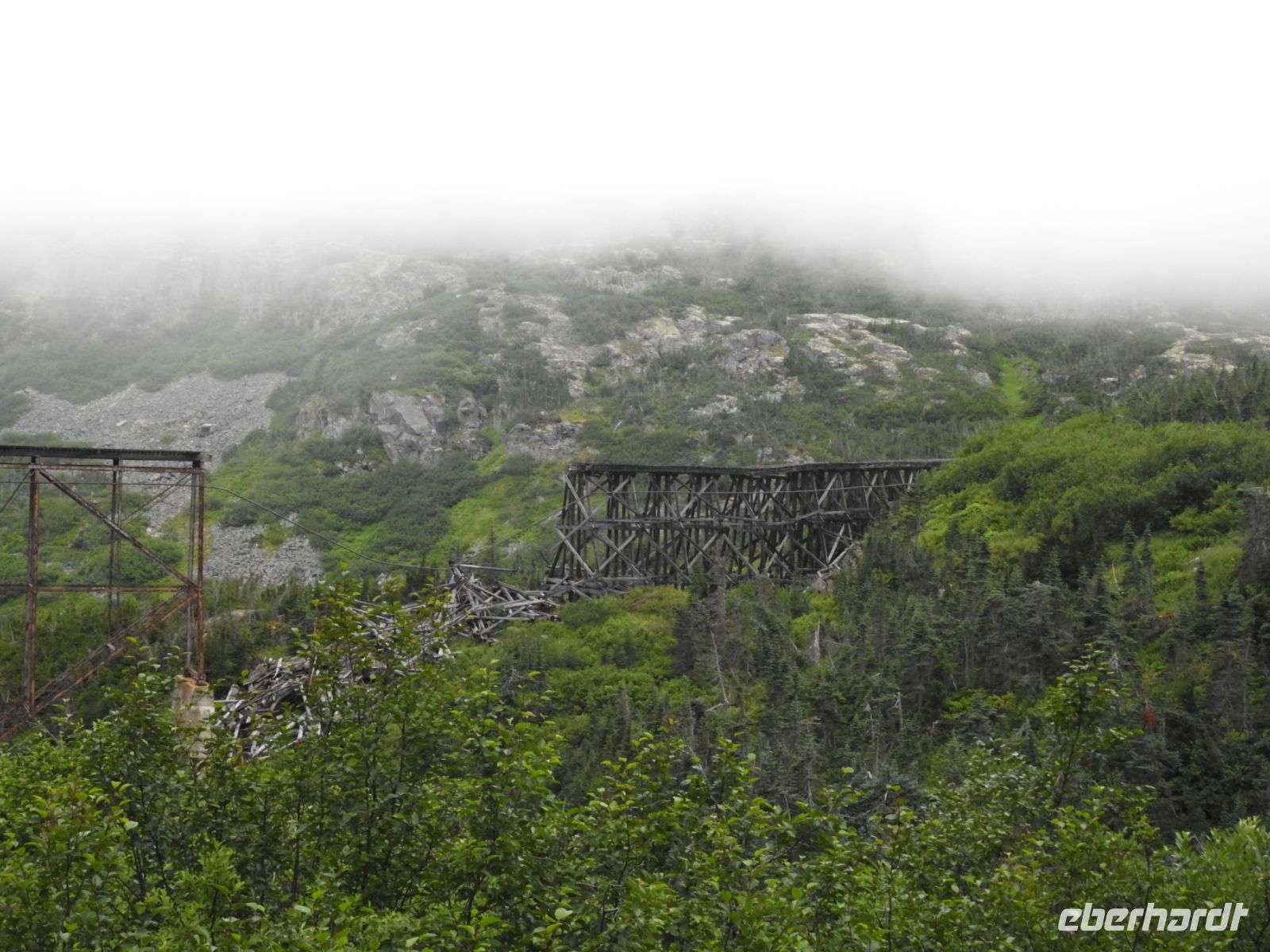 Alaska - White Pass Bahn ab Skagway