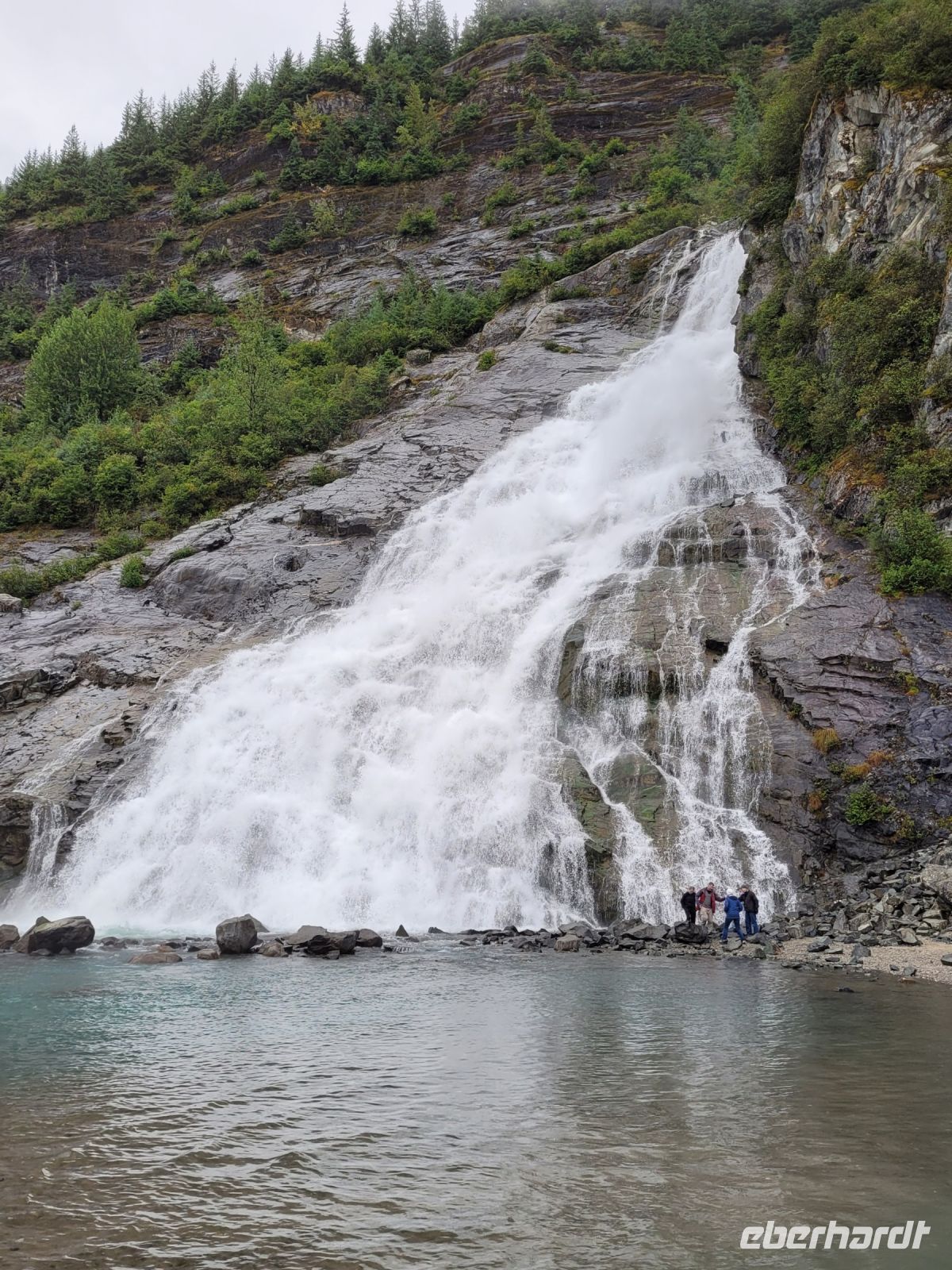0086 Juneau - Mendenhall Gletscher - Nugget Falls