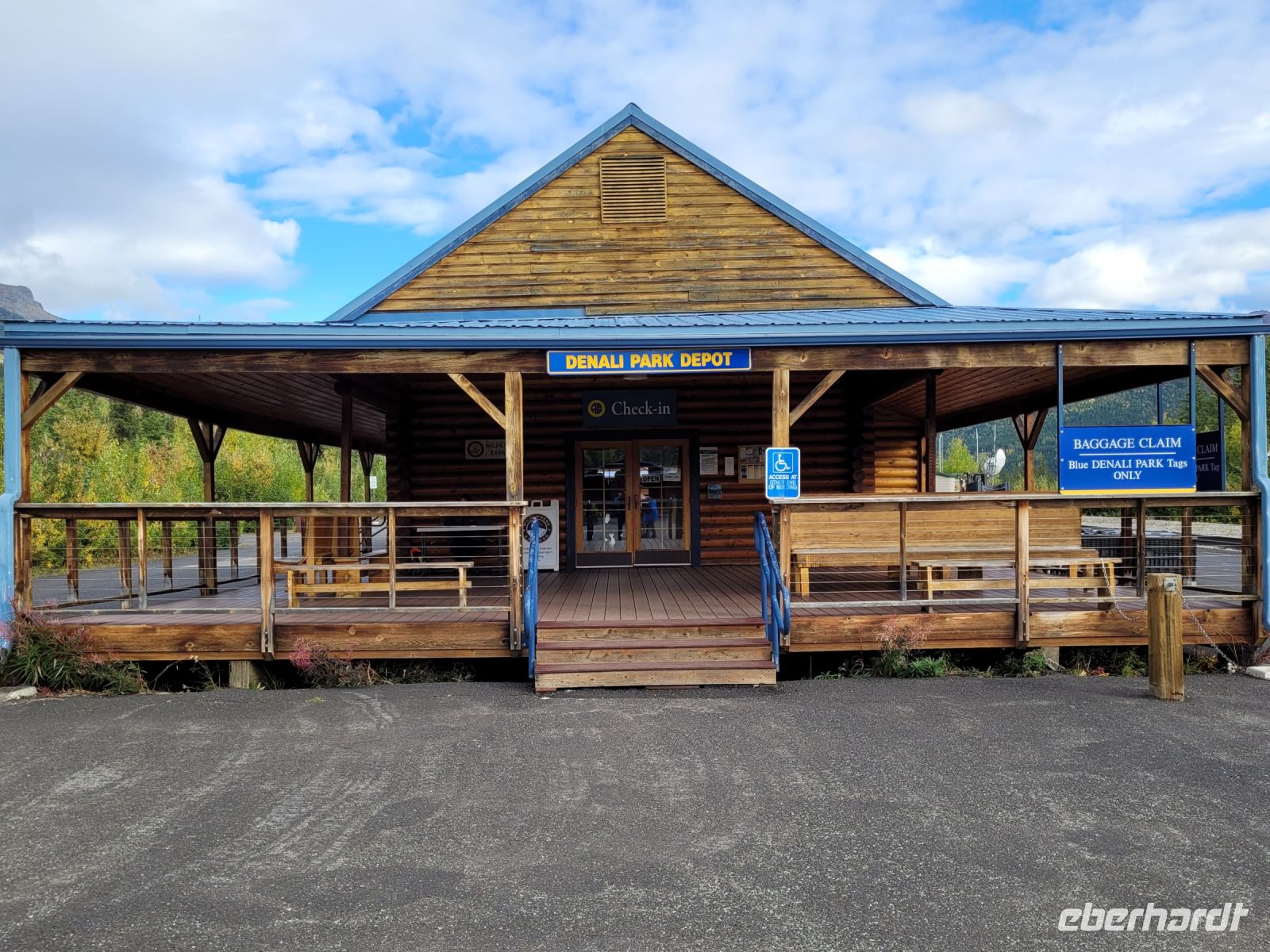 0144 Zugfahrt von Denali nach Anchorage