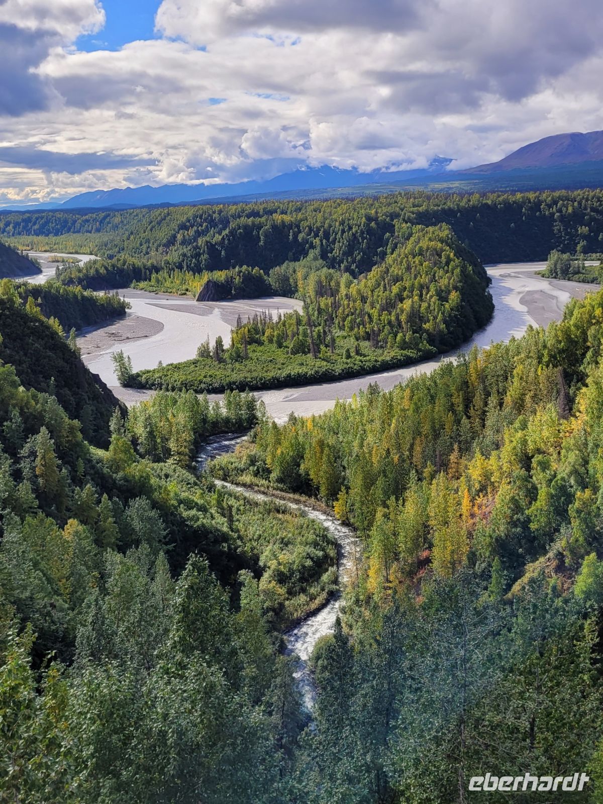 0150 Zugfahrt von Denali nach Anchorage