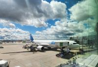 Vor dem Abflug in Frankfurt - Discover Airlines