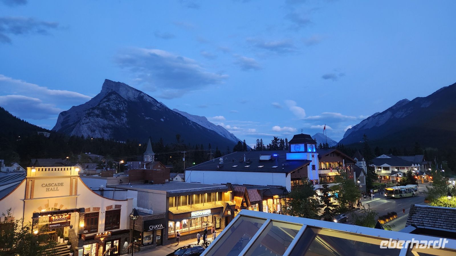 Banff am Abend