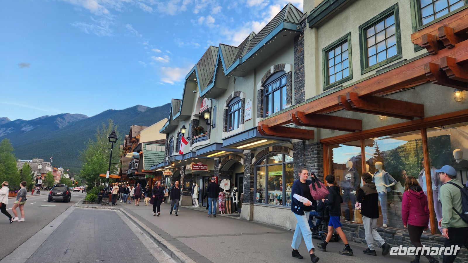 Stadtbummel in Banff