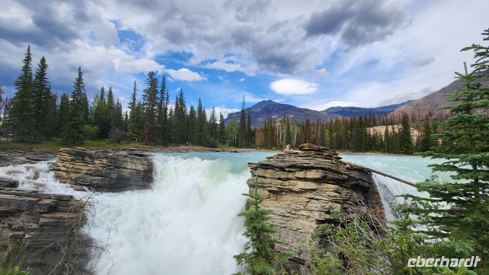 Athabasca Waserfall