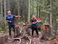 Kleine Stärkung - Maple Whisky und Timbits von Tim Hortons
