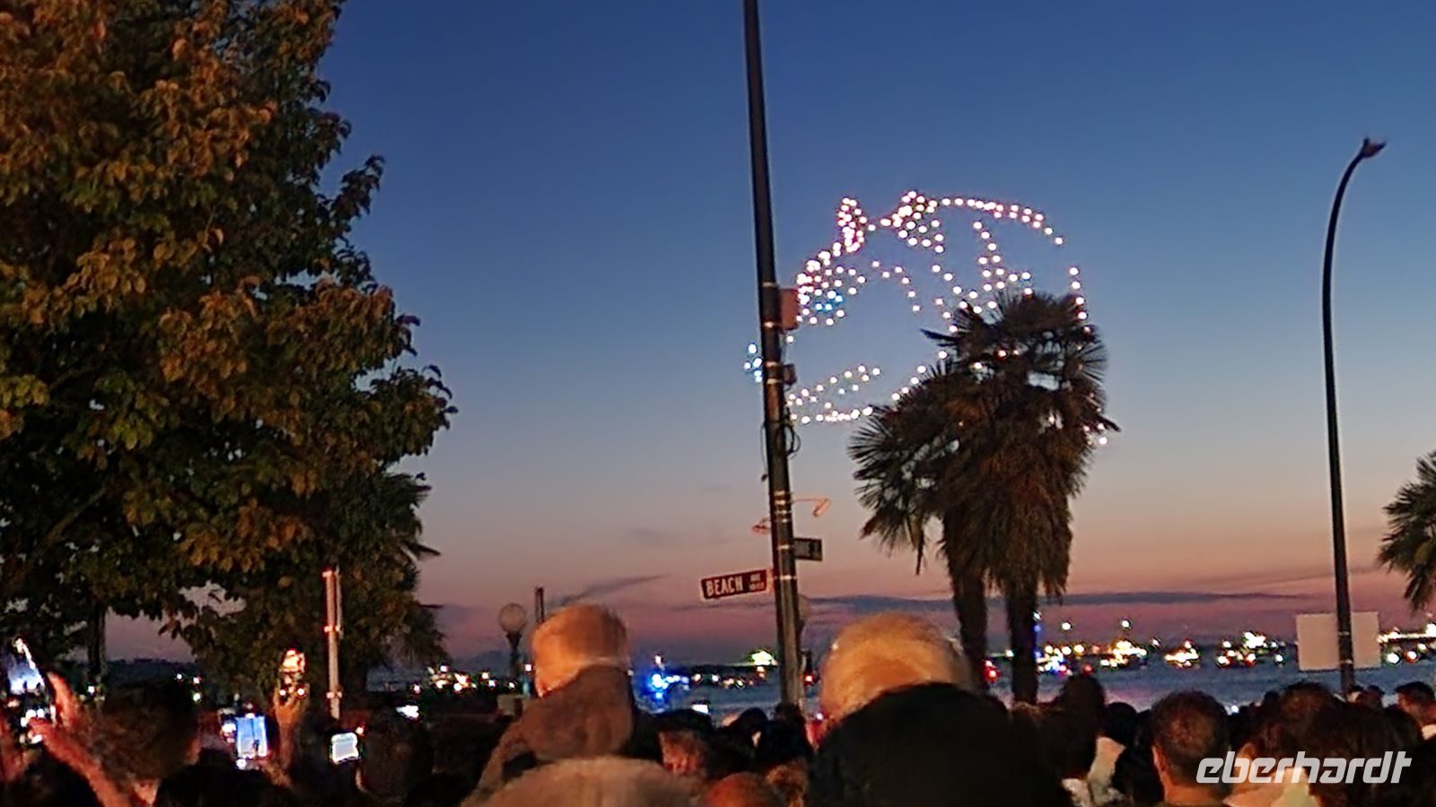 Drohnen-Show in Vancouver