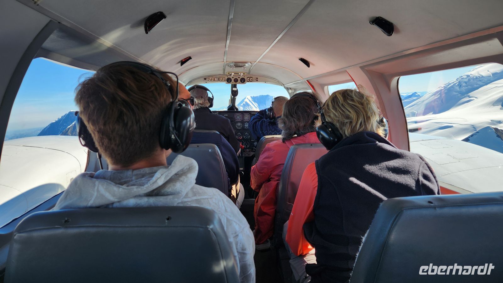 Flug über den Denali Nationalpark