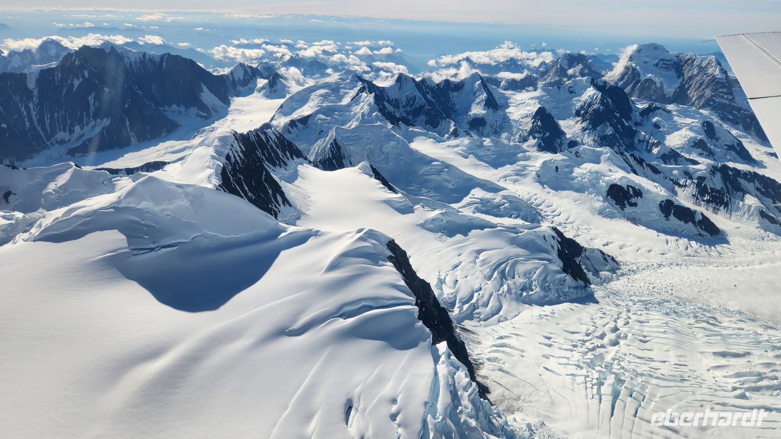 Flug über den Denali Nationalpark