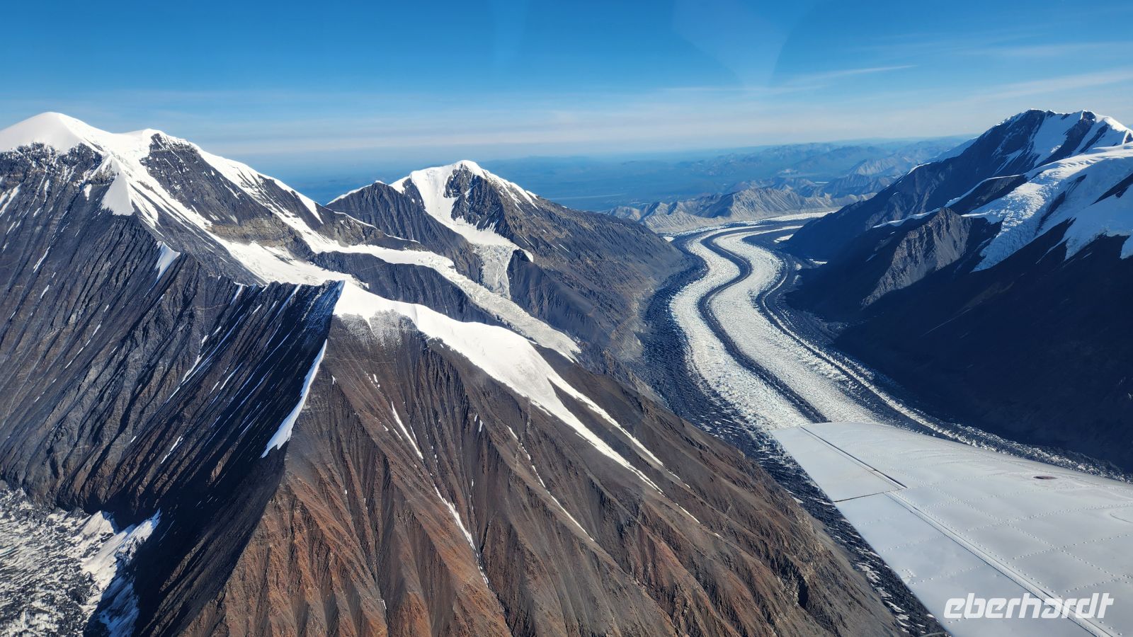 Flug über den Denali Nationalpark