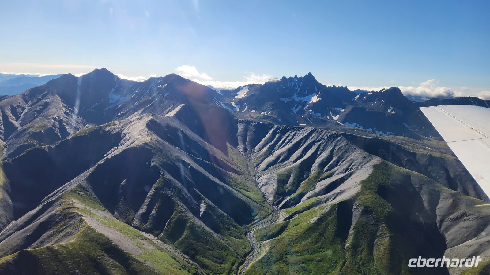 Flug über den Denali Nationalpark