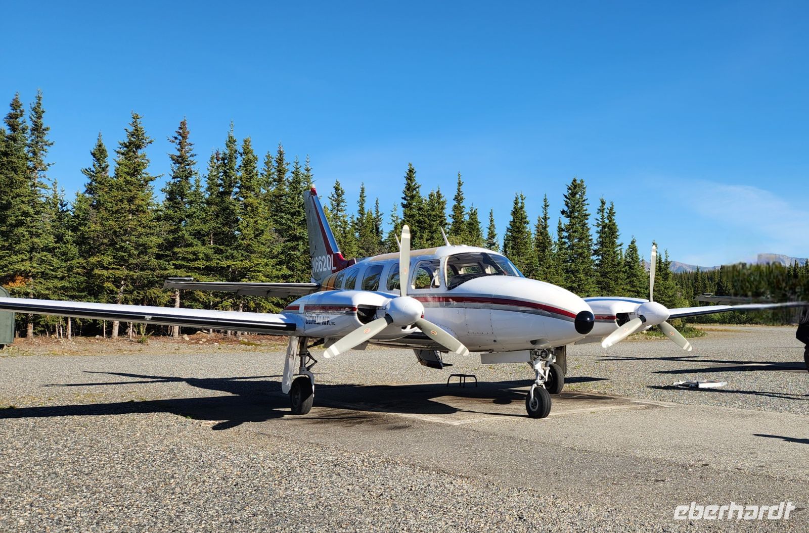 Flug über den Denali Nationalpark
