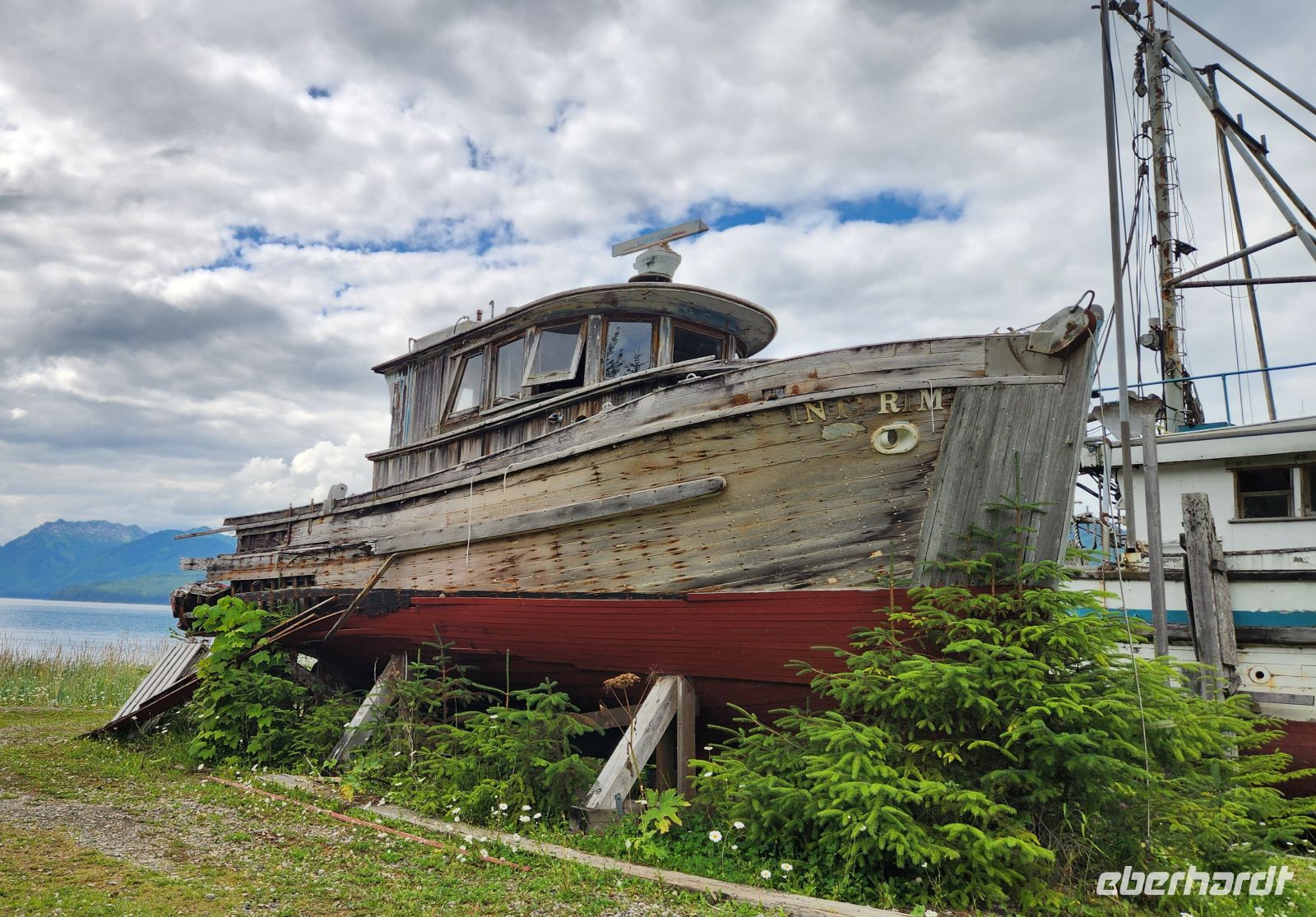 Schiffswrack in Hoonah